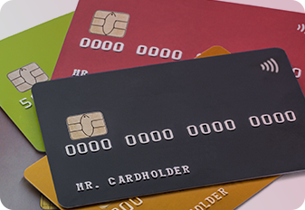 Pile of credit cards